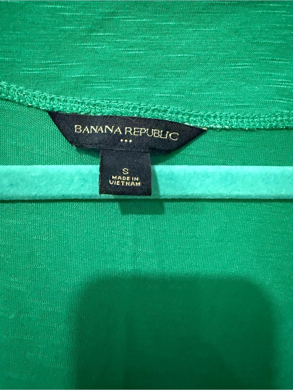Banana Republic Bright Green Open-Front Sweater - Picture 5 of 5